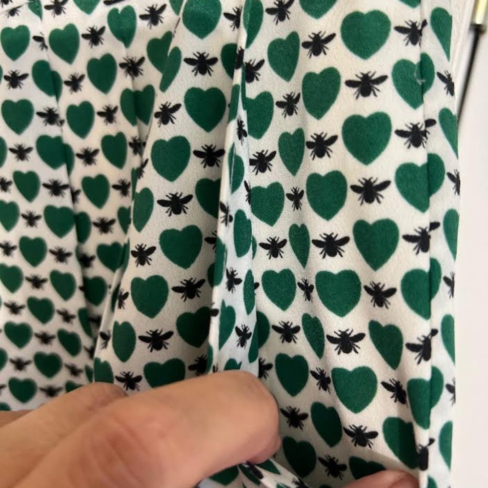NWT J. Crew Collection Bee & Heart Lined Shorts - Size 10 - Rare - Picture 6 of 9